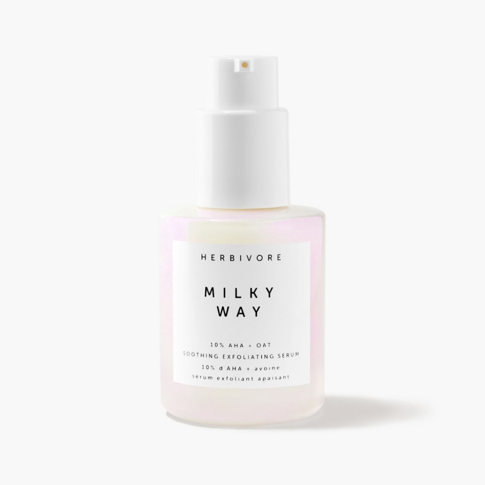 Herbivore Botanicals MILKY WAY 10% AHA + Oat Soothing Exfoliating Serum